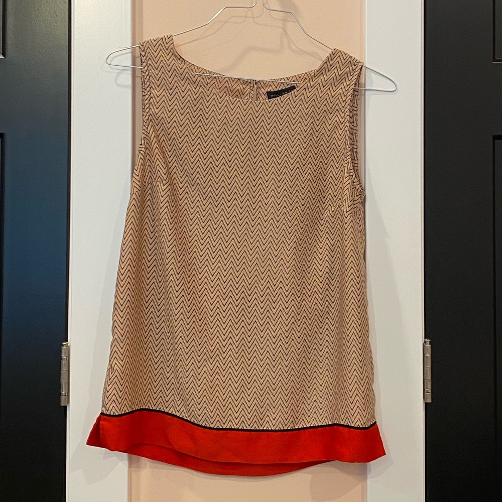 Business attire tunic blouse top